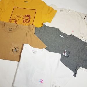 BILLABONG WHOLESALE Graphic Shirt Top LOT - size L